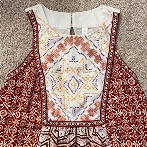 Multicolored Halter Top